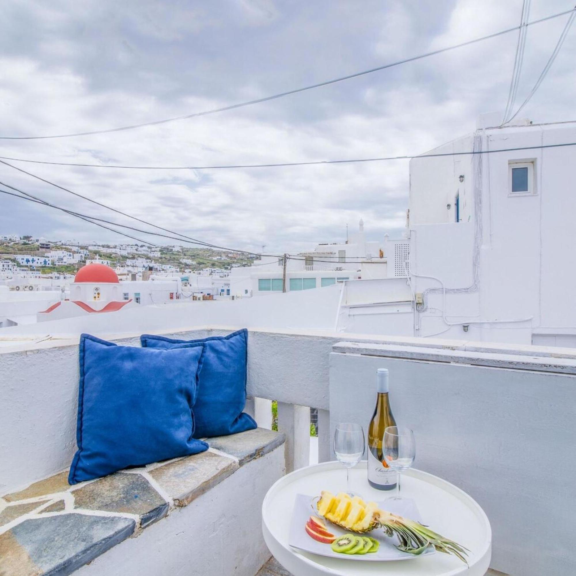 Appartamento Like A White Seagull In Mykonos! Mykonos Town Esterno foto